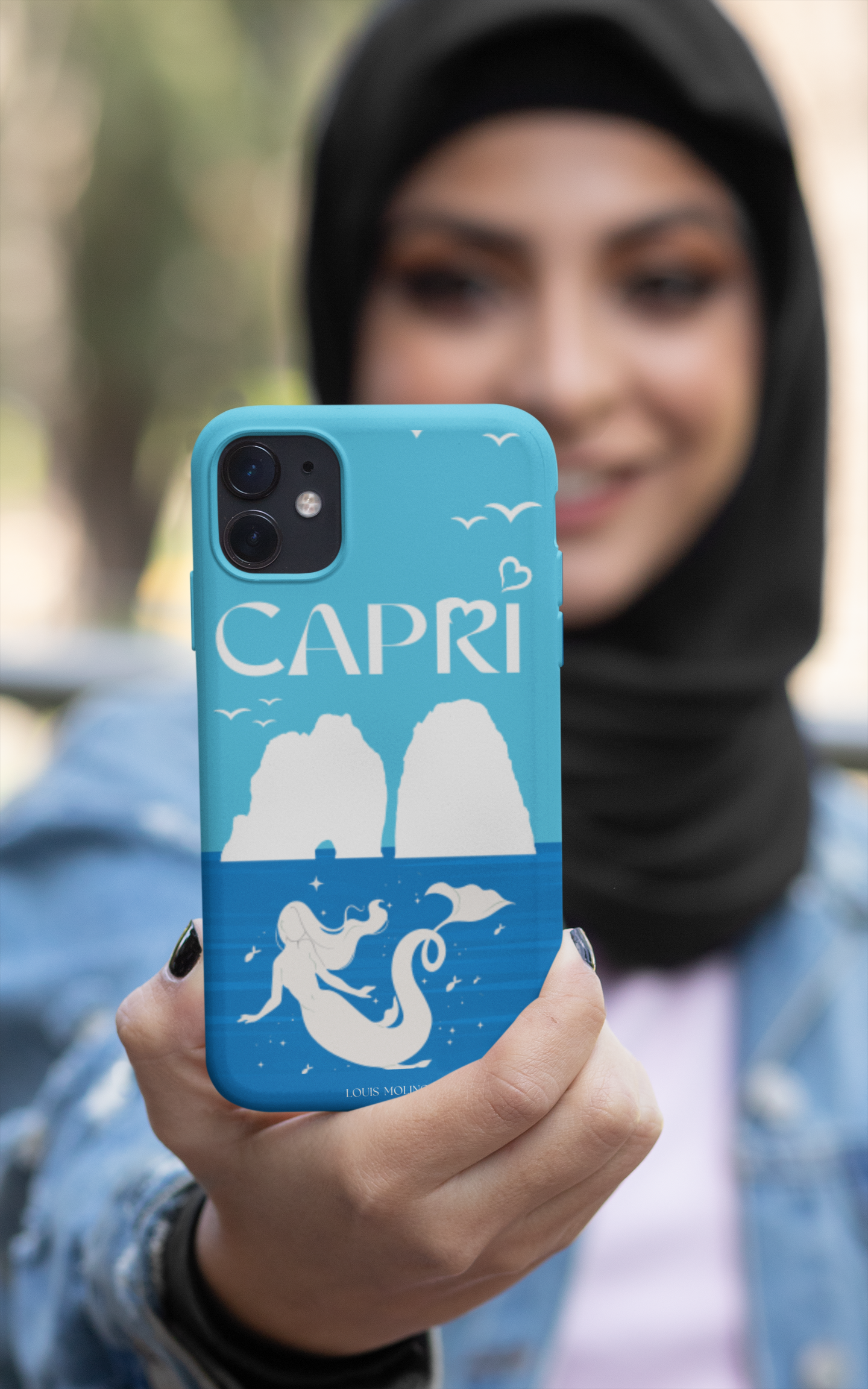 Cover Gomma iPhone  Sirene capri