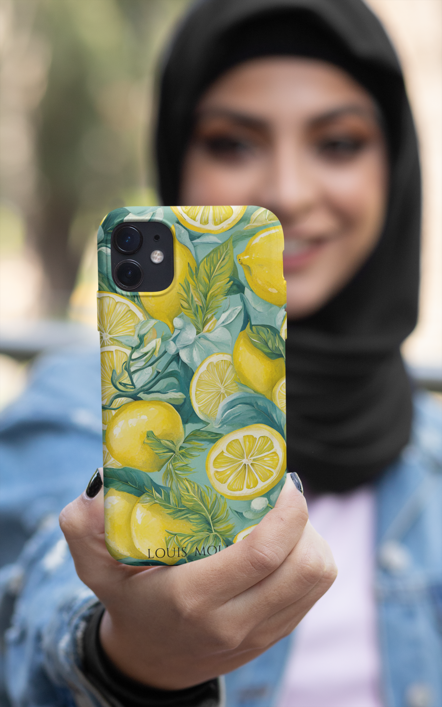 Cover Gomma iPhone GLACE LEMON CAPRI