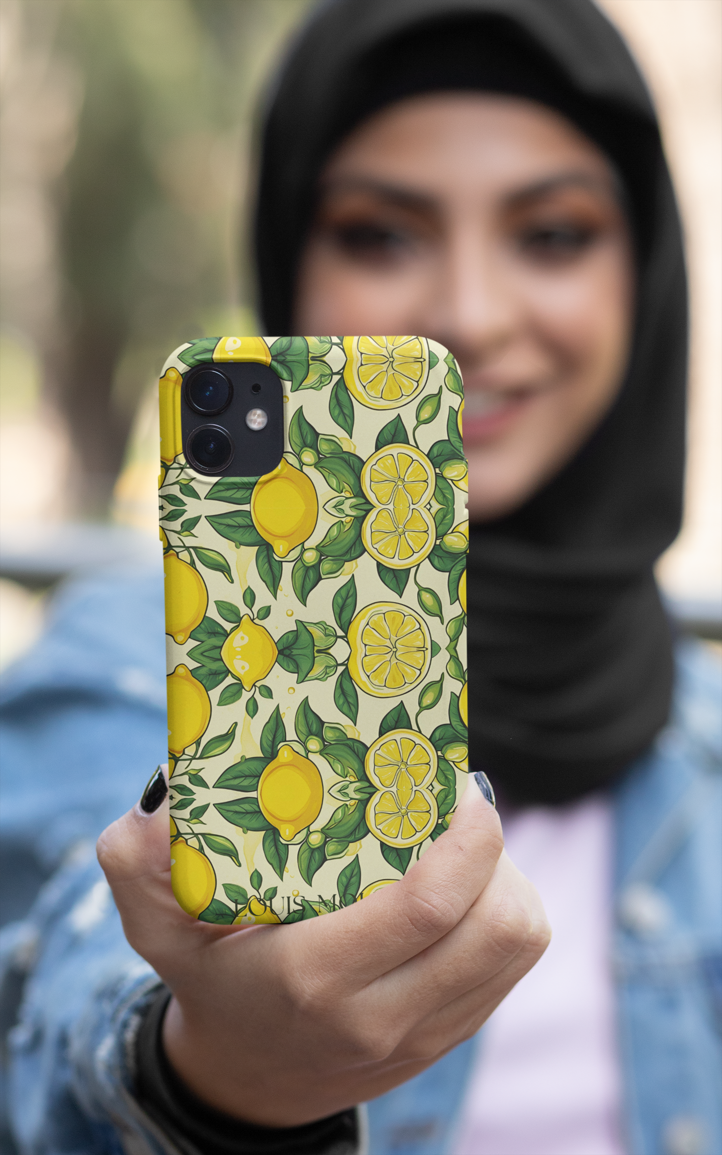 Cover Gomma iPhone LEMON GREEN CAPRI