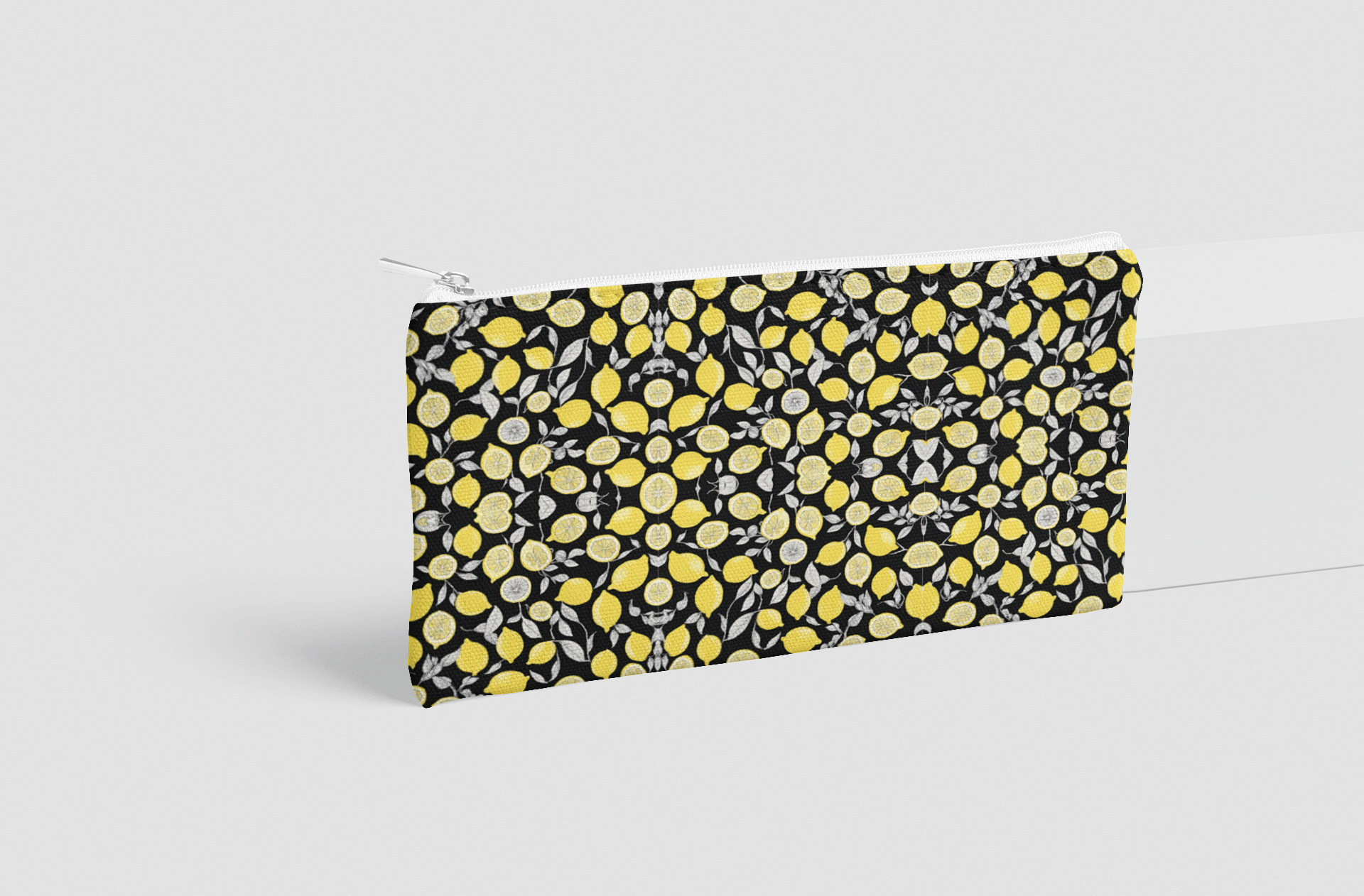 Pochette LEMON GRAY+BLACK CAPRI